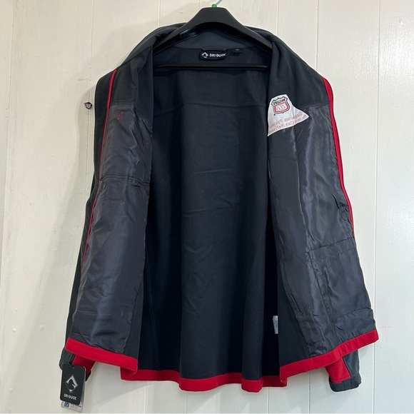 DRI DUCK NEW Winter Jacket Red Gray Jacket PHILLIPS 66 Refinery Jacket Size 3XL. - Picture 4 of 13